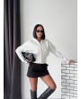 BEYAZ KORSELİ SWEAT
