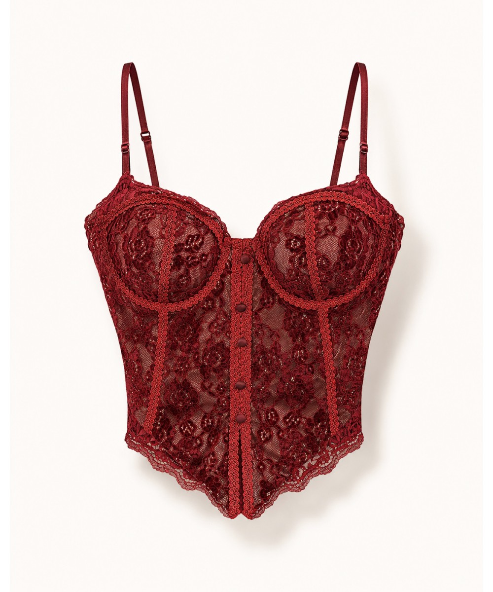 TASARIM KORSE - BORDO