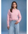 Bisiklet Yaka Yumuşak Dokulu Kazak
