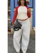 GRİ OVERSIZE BOL PAÇA EŞOFMAN