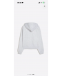 GRİ ÇİFT FERMUARLI KAPÜŞONLU SWEATSHIRT