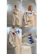 NYC Baskılı Oversize Sweatshirt