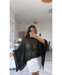 PAYETLİ ASİMETRİK BLUZ
