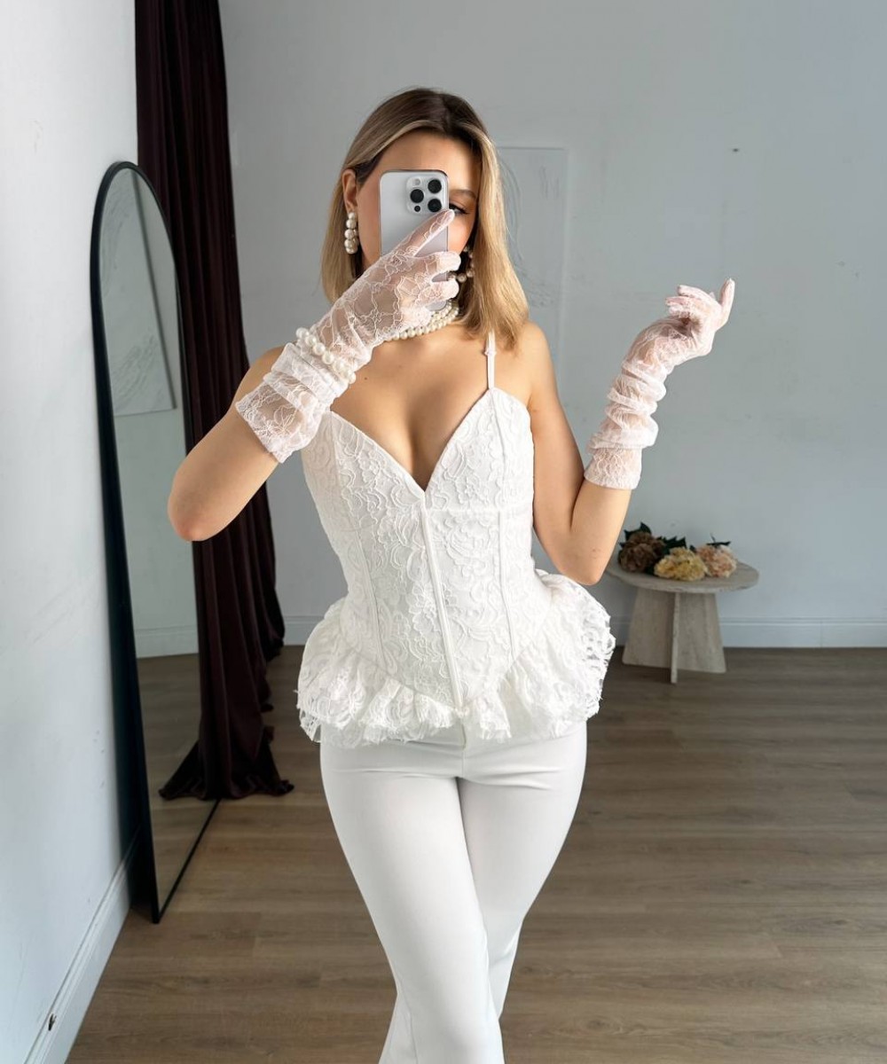 DANTELLİ TASARIM BÜSTİYER