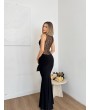 TASARIM ELBİSE KIRMIZI