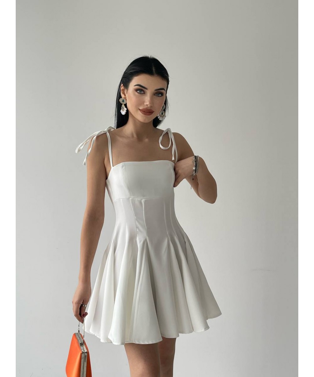 MEZUNİYET ELBİSESİ BAĞLAMALI ASKILI