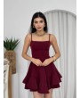 MEZUNİYET ELBİSESİ BORDO