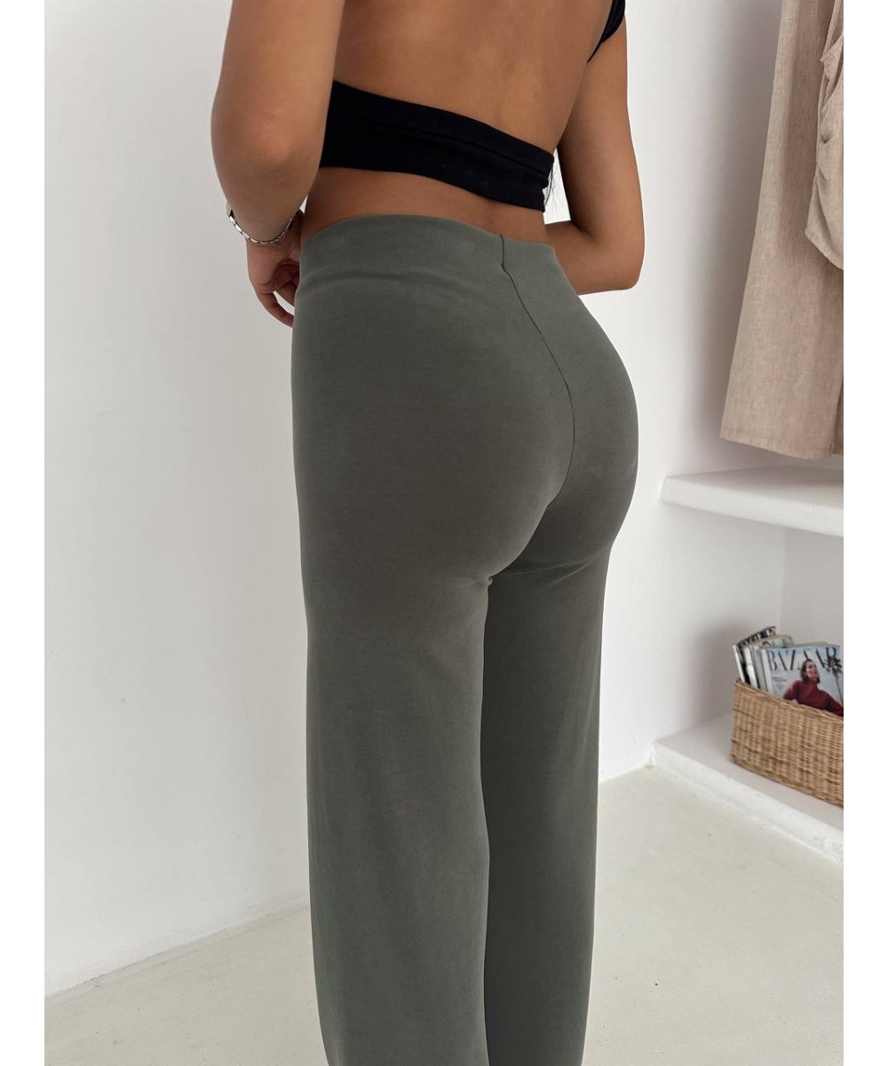 OYS HAKİ PALAZZO PANTOLON