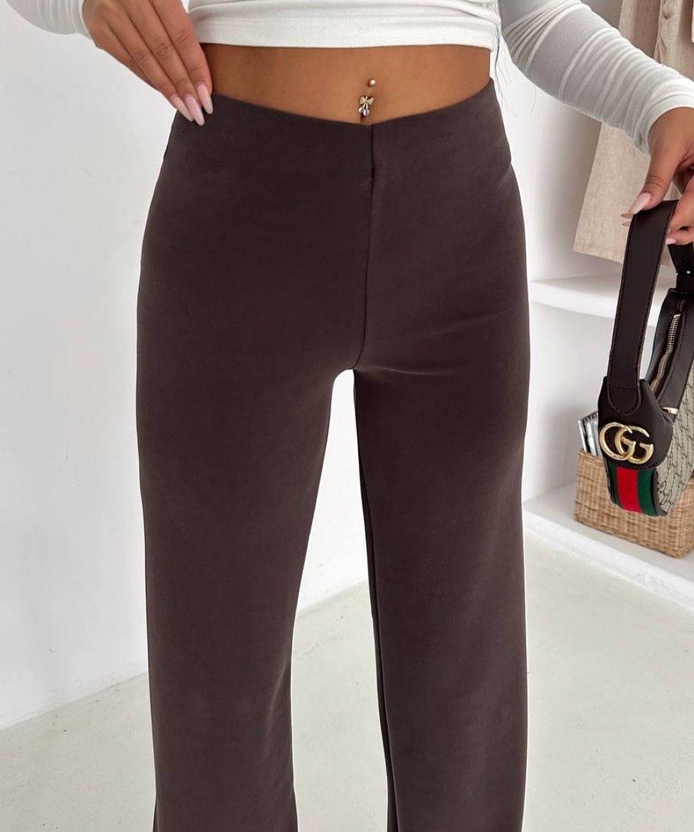 OYS KAHVERENGİ PALAZZO PANTOLON