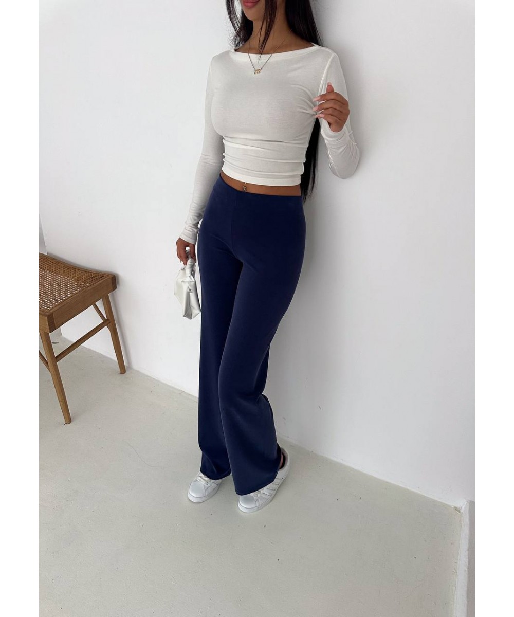 OYS LACİVERT PALAZZO PANTOLON