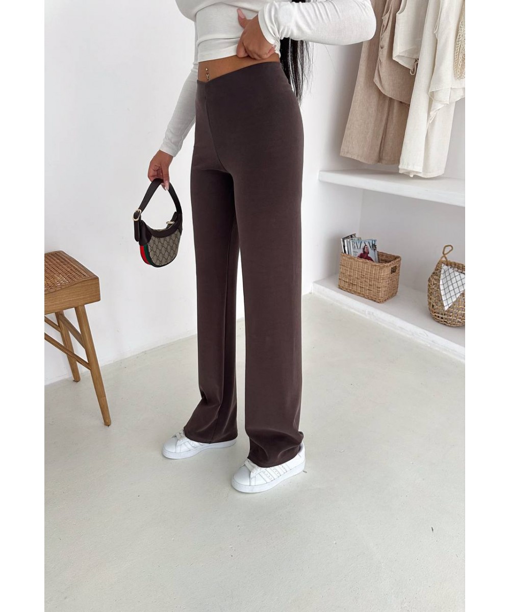 OYS KAHVERENGİ PALAZZO PANTOLON