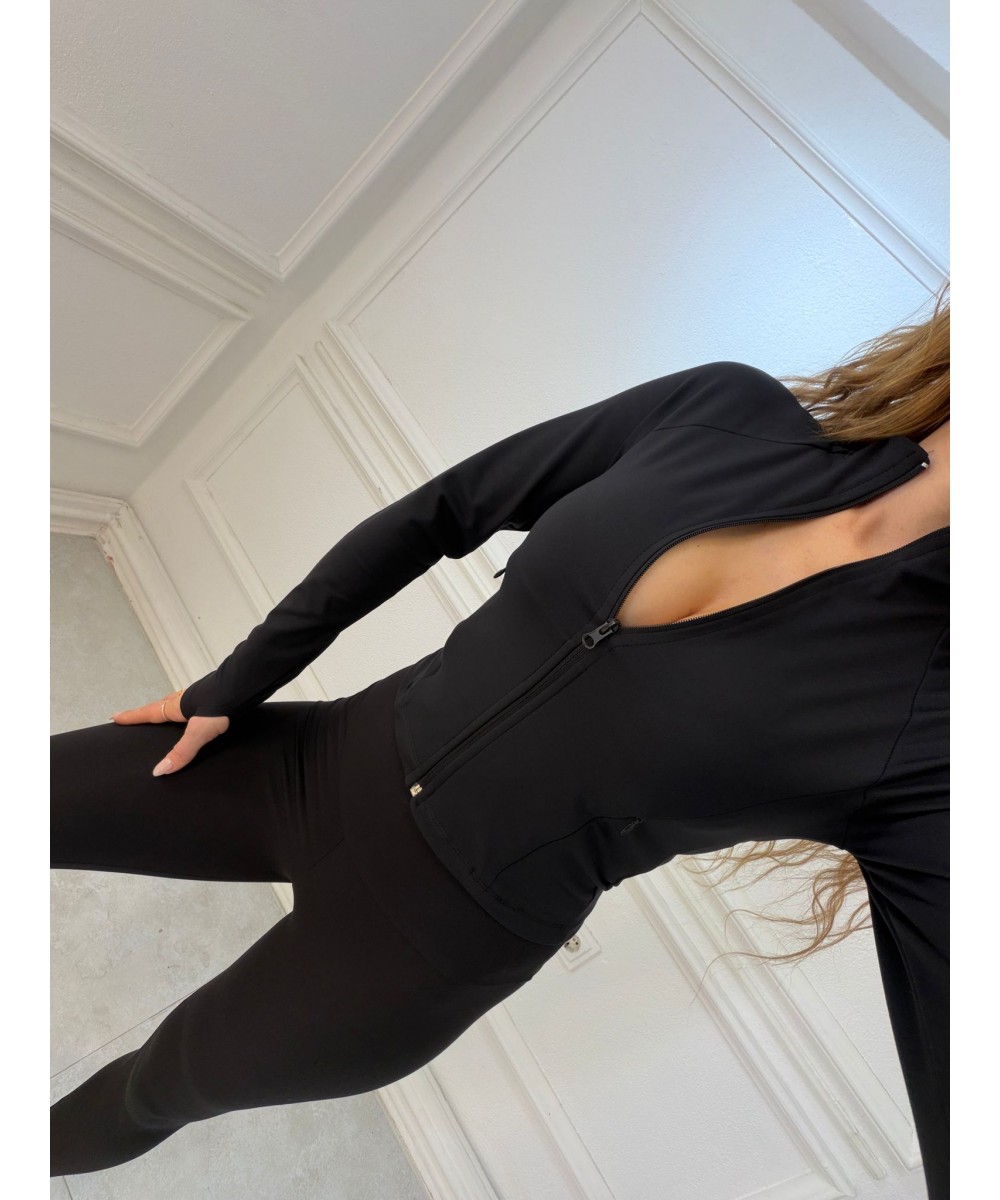 OYS SİYAH FERMUARLI ÜST