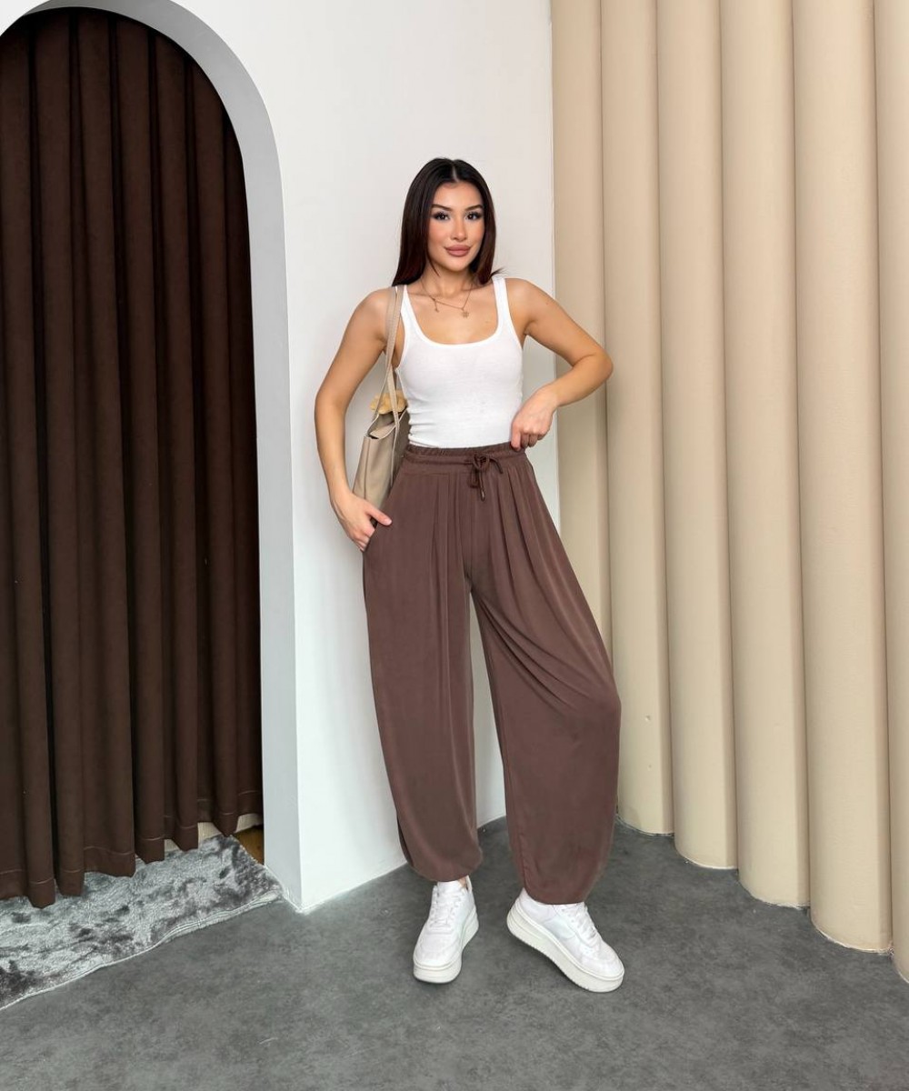 OYS KAHVERENGİ ŞALVAR