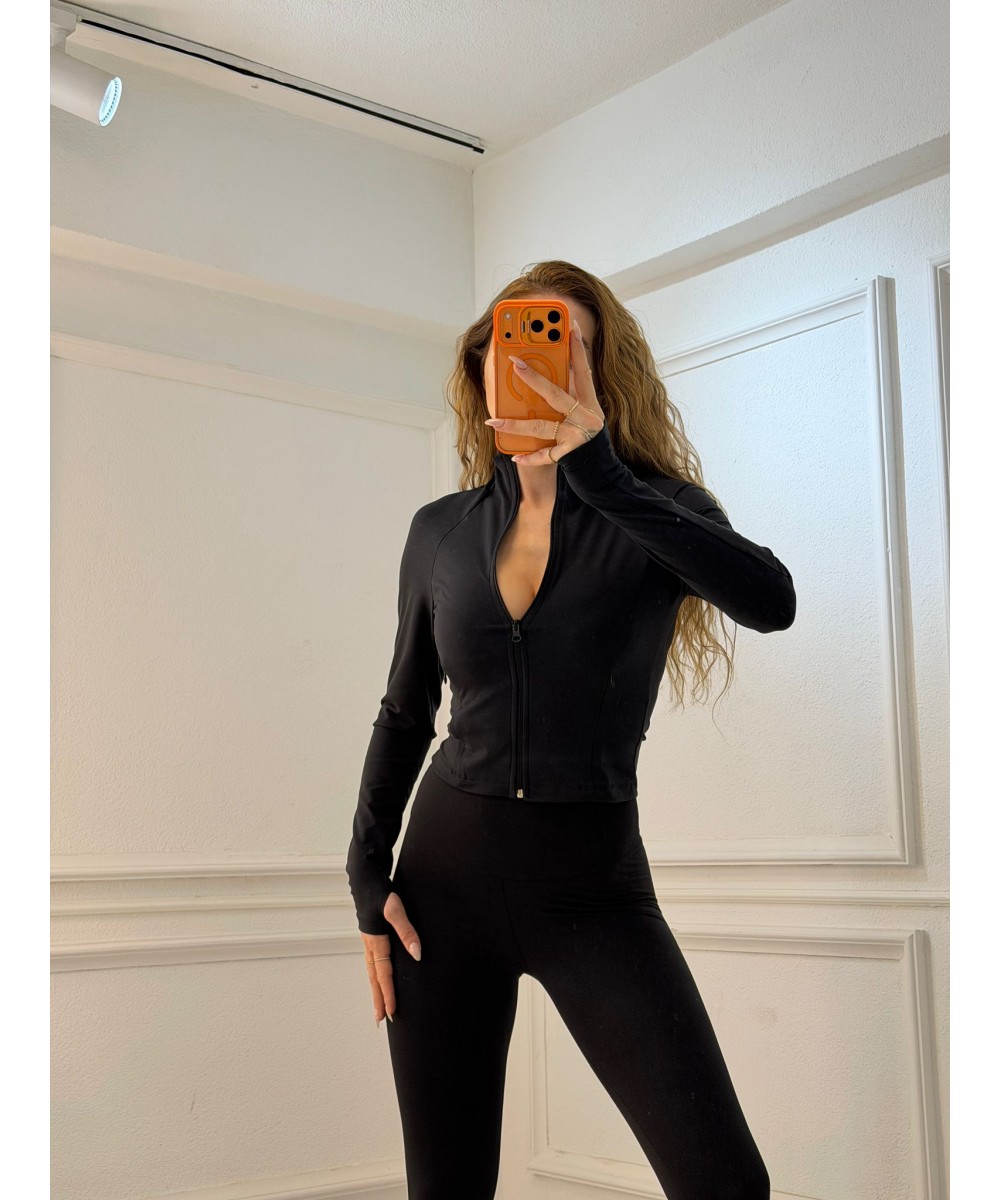 OYS SİYAH FERMUARLI ÜST