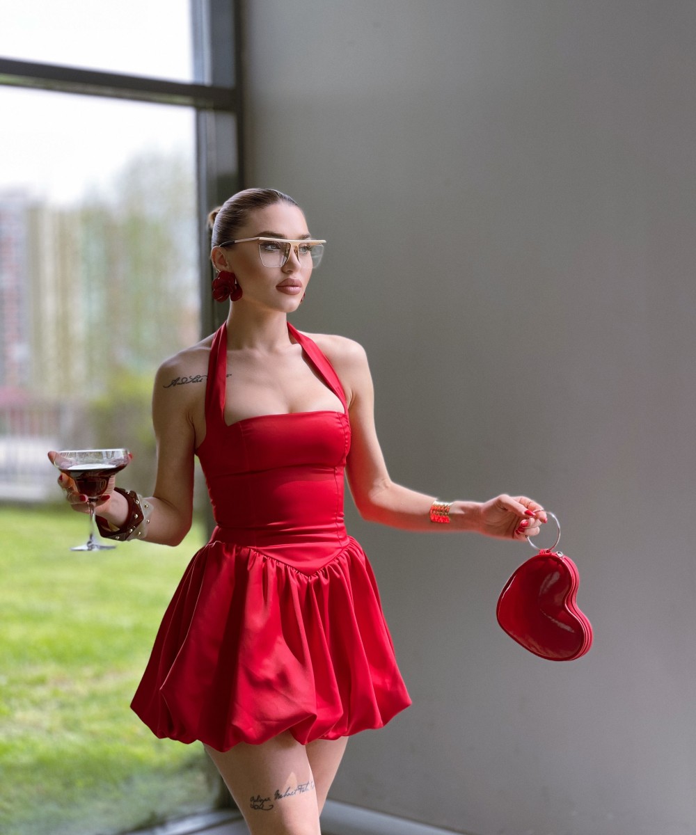 KIRMIZI BALON ELBİSE 