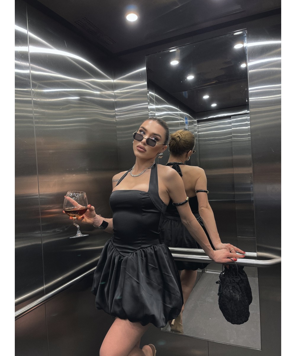 Siyah Prenses elbise