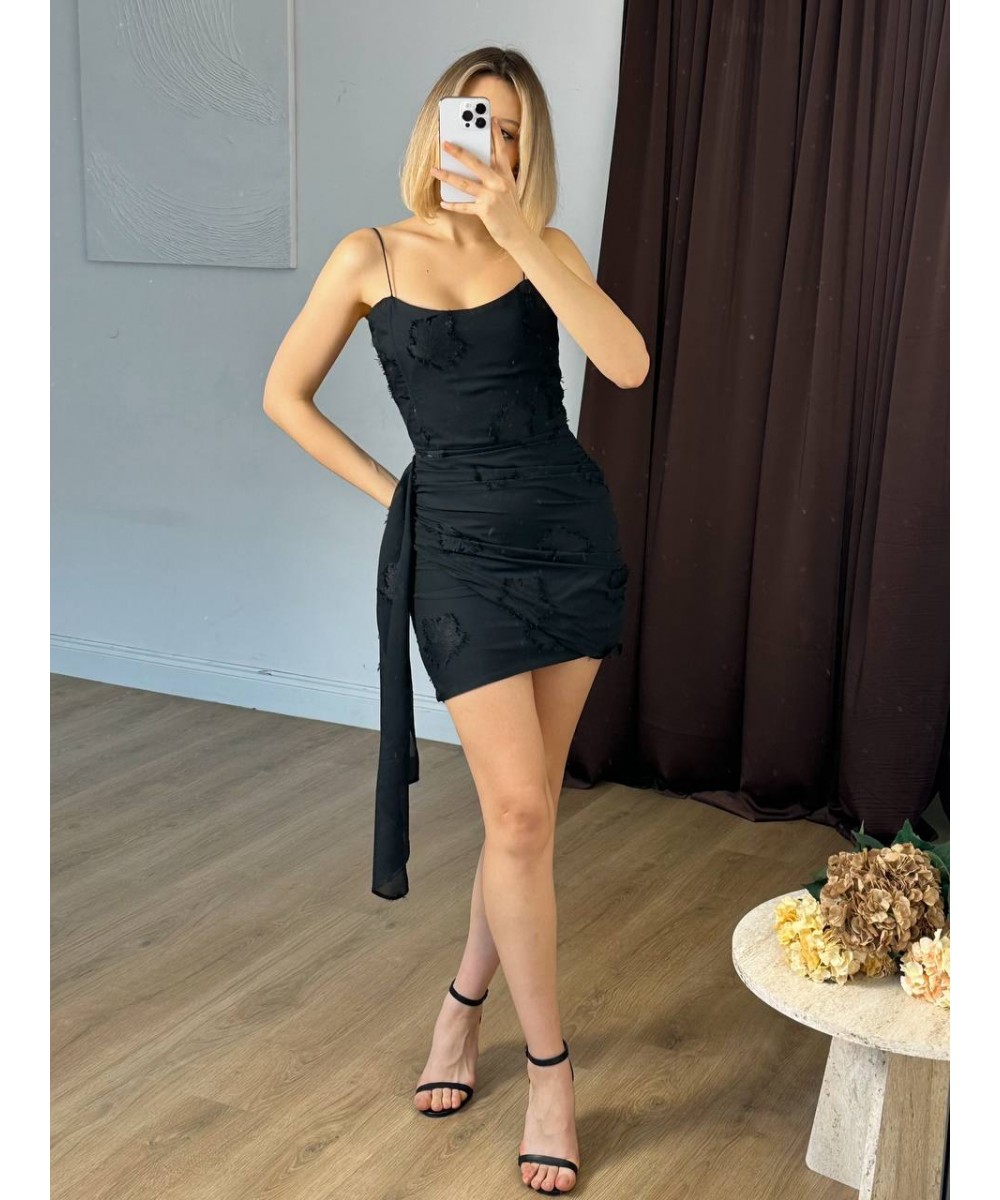 TASARIM MEZUNİYET ELBİSESİ - SİYAH