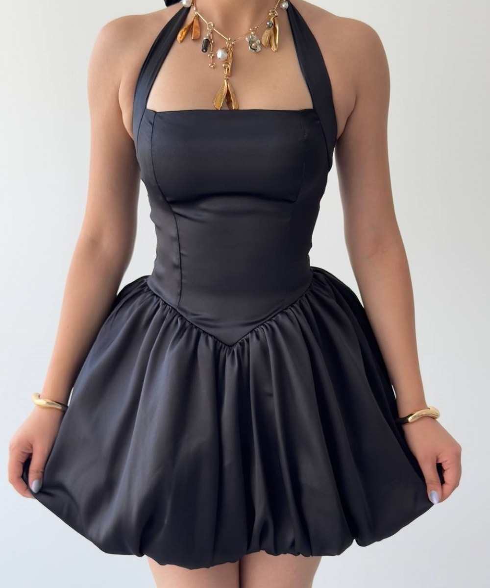 MEZUNİYET ELBİSESİ - SİYAH