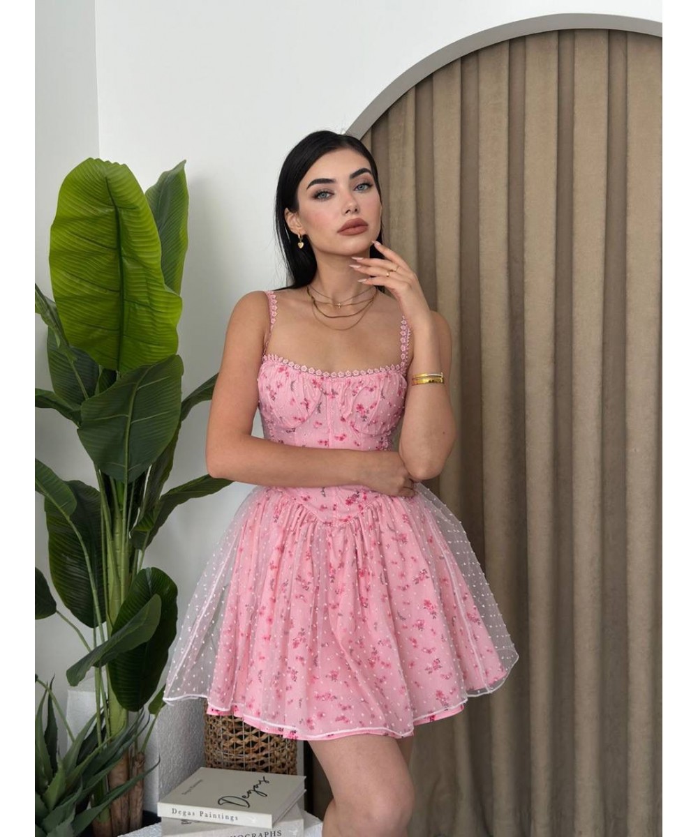 PİNTEREST ELBİSE - PEMBE