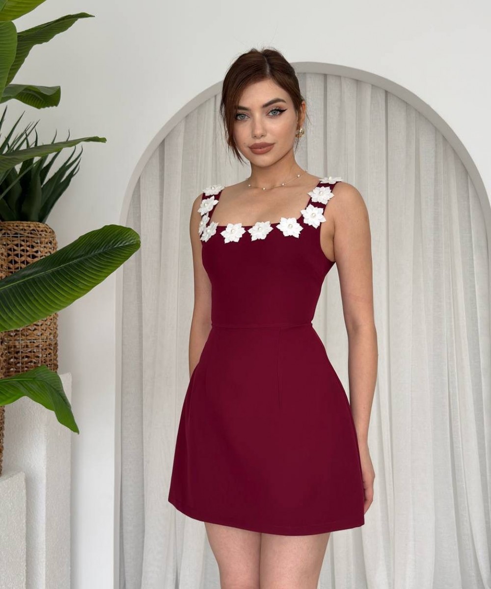 BORDO ELBİSE