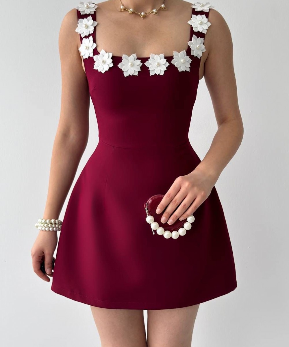 BORDO ELBİSE