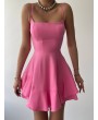 PEMBE MEZUNİYET ELBİSESİ