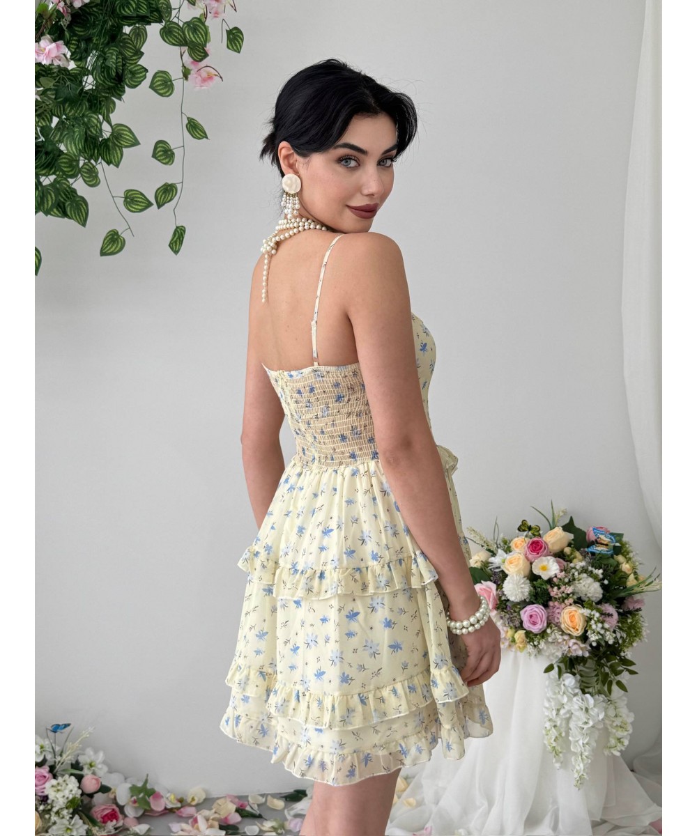 ÇİÇEKLİ ELBİSE