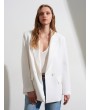 Blazer Ceket-Açık Taş
