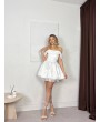 PRENSES ELBİSE - BEYAZ