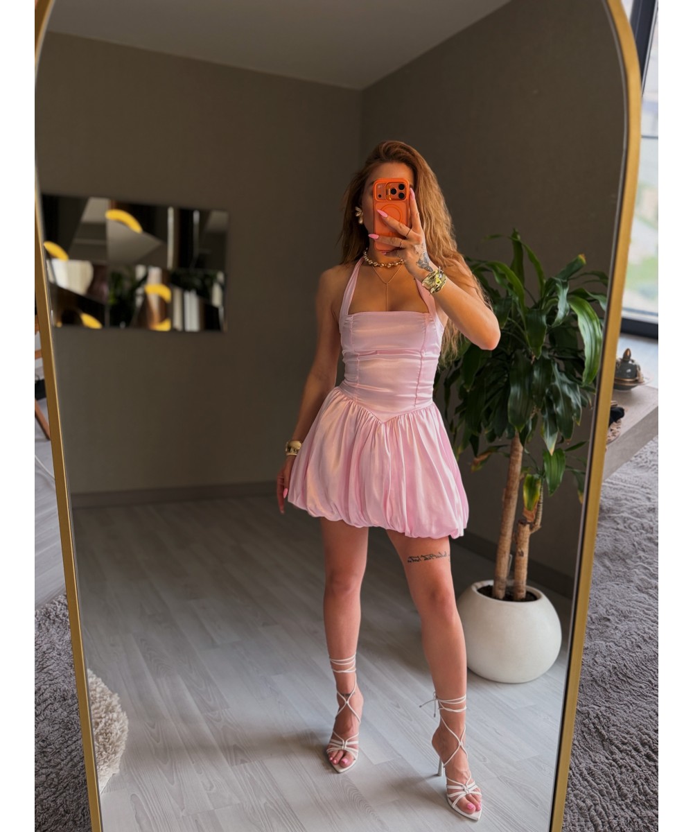 MEZUNİYET ELBİSESİ - PEMBE