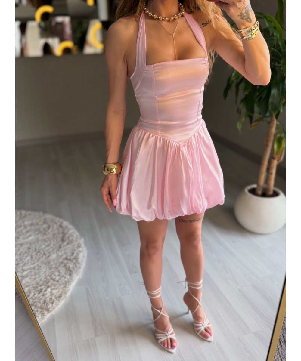 MEZUNİYET ELBİSESİ - PEMBE