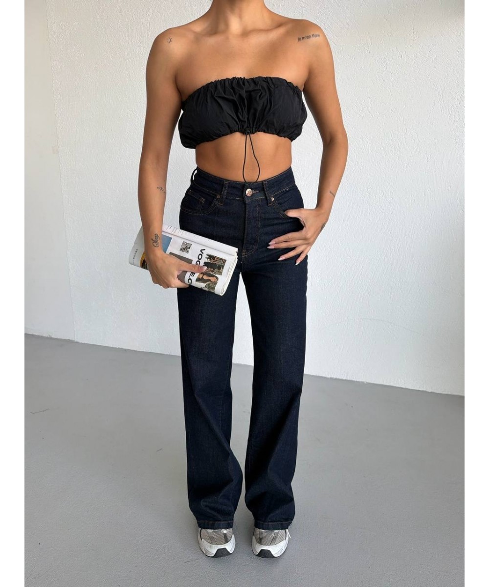 Siyah paraşüt kumaş bra 