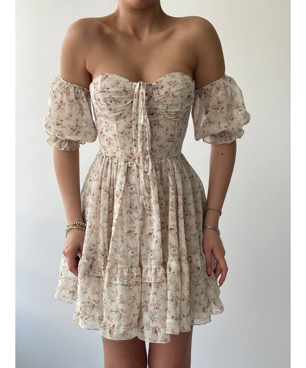 ÇİÇEKLİ PİNTEREST ELBİSE