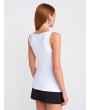 Kalın Askılı Basic Top-Beyaz