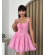 Pinterest Elbise - Pembe