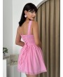 Pinterest Elbise - Pembe