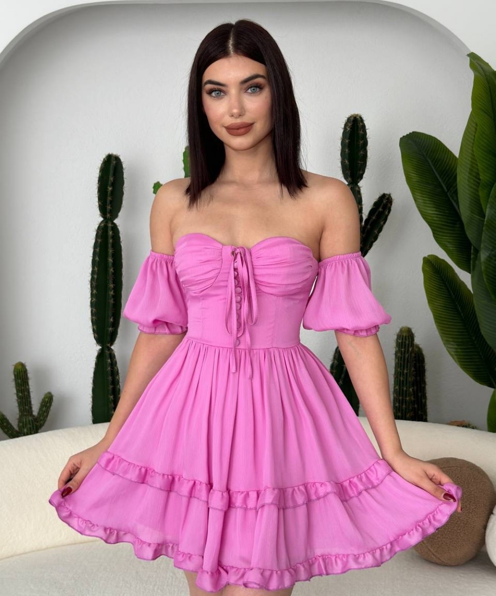 Pembe Prenses Elbise 