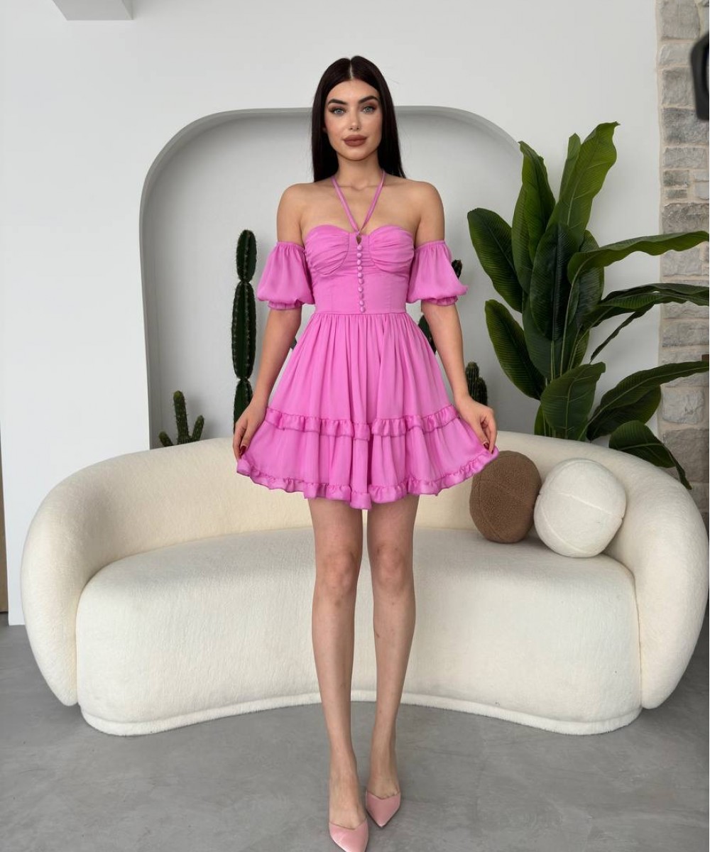 Pembe Prenses Elbise 