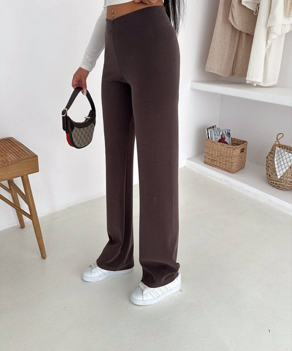 OYS KAHVERENGİ PALAZZO PANTOLON