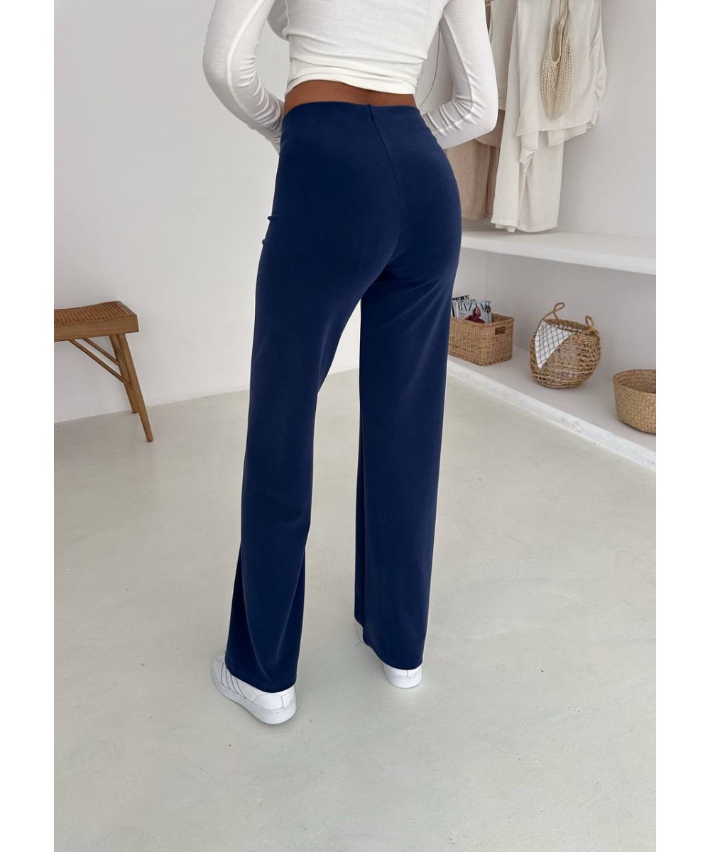 OYS LACİVERT PALAZZO PANTOLON